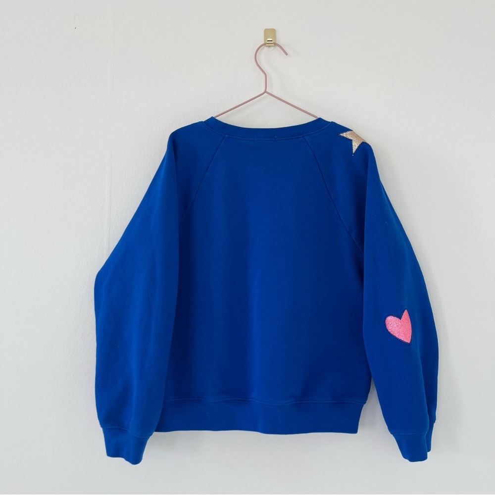 Crewcuts Glitter Hearts and Stars Pullover - Picture 4 of 4